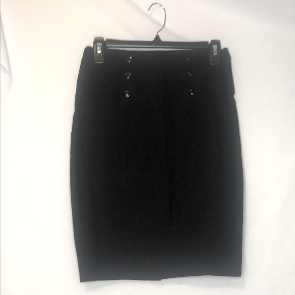 Black skirt